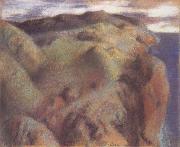 Edgar Degas Landscape oil painting on canvas